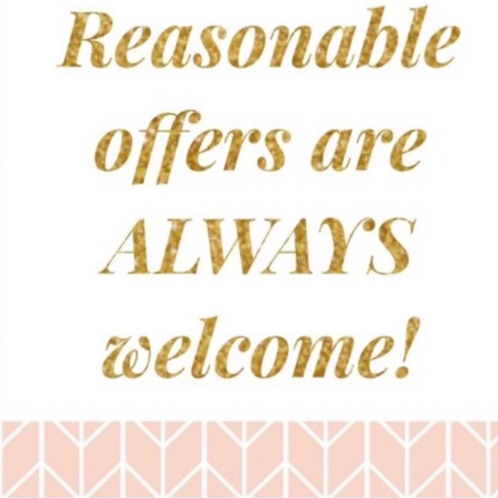 Send in reasonable offer